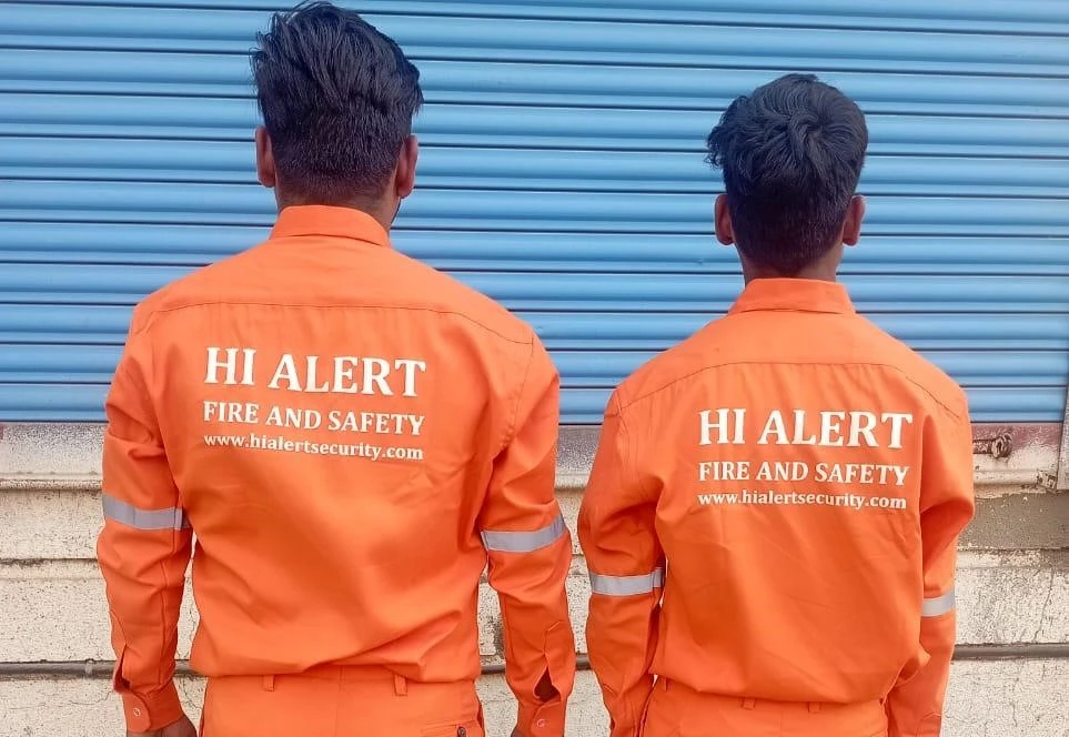 Certified firemen for safety services